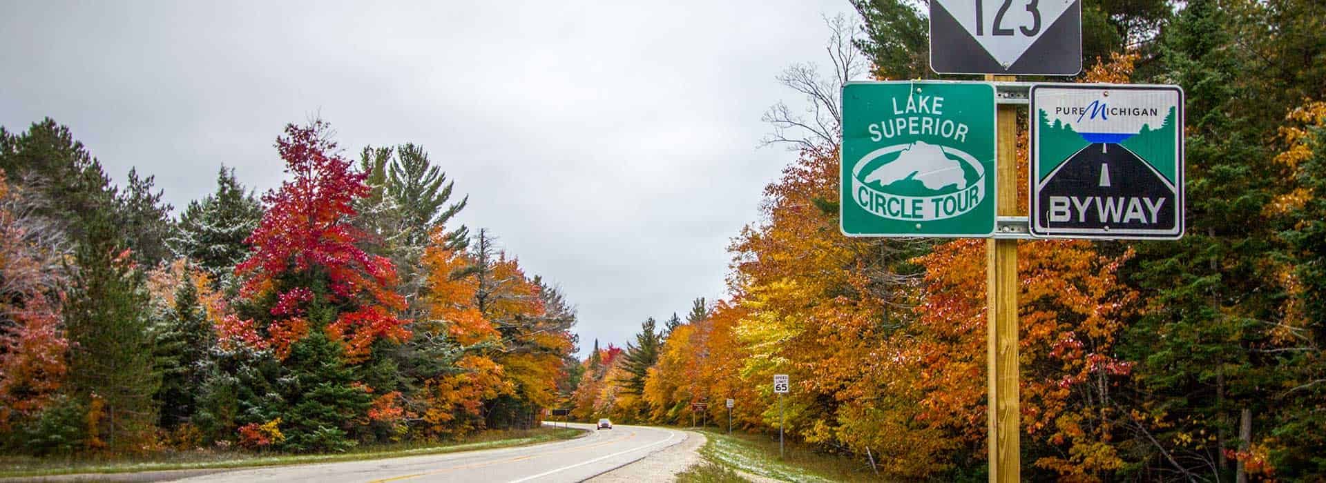 Lake Michigan shoreline